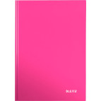 Блокнот А4 Leitz Wow 80арк  кліт рожевий 46261023