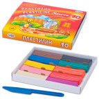 Пластилін 10кол. ГАММА МУЛЬТИКИ-2 200г со стеком 281017