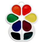 Акв фарби медові 8кол. ЛУЧ 'Квіточка' 18С 1183-08/110198