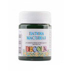 Патина ЗХК Decola 50мл Зеленая масляная 14428725