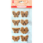 Стікери для творчості Santi пробкові 8шт. 740841