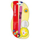 Кулькова ручка Stabilo Leftright для шульги пише синім 41120*