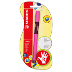 Кулькова ручка Stabilo Leftright пише синім 411***