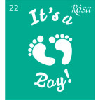 Трафарет самокл багаторазов 9*10см ROSA Talent №22 3625122