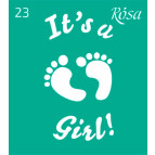 Трафарет самокл багаторазов 9*10см ROSA Talent №23 3625123