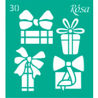 Трафарет самокл багаторазов 9*10см ROSA Talent №30 3625130