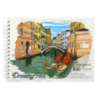 Альбом для акварелі. А5 20арк ОФОРТ 200г/м2 спираль AR5620