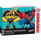 Фарби пальчикові Kite Transformers 6кол 35мл TF17-064
