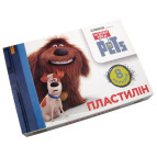 Пластилін 160гр. Перо набір 8кол. по 20гр. The Secret Life of Pets 119188/710456