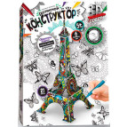Конструктор 3D розписной DankoToys DT 3DK-01-05 Ейфелева вежа