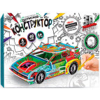 Конструктор 3D розписной DankoToys DT 3DK-01-06 Авто