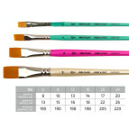 Кисть для декора Rosa Talent, Hobby and Craft синтетика плоская HC0F06 №6 к.р.