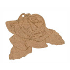 Заготовка для декорування Rosa Talent ДВП набір 5шт Троянда-2 9*6,5*0,3см 2809038