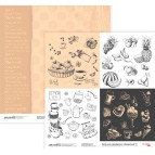 Папір для скрапбукінга ROSA Talent 30*30см Recipe book 6 двосторонній 200 г/м 5316037