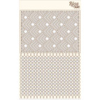 Чіпборд для скрапбукінгу 126*200 мм Абстракція 2 фоновий білий 94232047