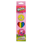 Олівці кольорові 6кол. РОСМЕН/Перо Shopkins 31813/934400