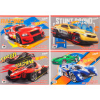 Альбом д/малюв. А4 24арк KITE мод.242 Hot Wheels HW17-242