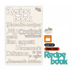 Чіпборд для скрапбукінгу 126*200 мм Recipe book 7 білий 94232073