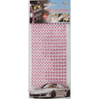 Наліпки дитячі СТРАЗИ 95*230мм Круглі асорті 11015