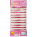 Наліпки дитячі СТРАЗИ 100*160мм d:5мм стрази і перлини асорті 8196