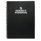 Зошит спіраль А4 150арк пласт обкл 5розд Лидер 13567 кліт