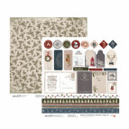 Папір для скрапбукінга ROSA Talent 30*30см New Year's magic 10 двосторонній 200 г/м 5316051