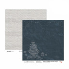 Папір для скрапбукінга ROSA Talent 30*30см New Year's magic 2 двосторонній 200 г/м 5316043