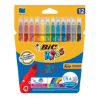 Фломастери 12кол. BIC Kid Couleur змиваємі 920293