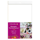 Фоаміран (Китай) А4 Schreiber Флексика 1мм !!!Поштучно!!! Білий замшевий S-140