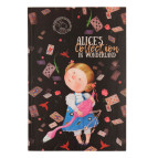 Блокнот В5 80арк Axent Alice кліт. 8436-02-A