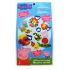 Набір для ліплення РОСМЕН/Перо 6кол. по 37гр. Школа ліплення Свинка Пеппа 28629/018060