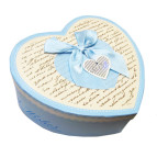 Коробка подарункова ZYJP серце надписи 15*14*5,5см 2вида мікс 50330-S
