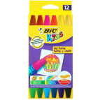 Крейда воскова 12кол. BIC Oil Pastel 926446