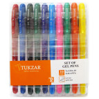 Гелеві ручки TUKZAR набір 10шт Tz-119B-10