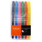 Гелеві ручки TUKZAR набір 6шт Tz-119B-6