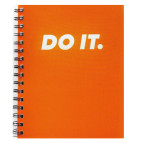 Зошит спіраль А5 120арк пласт обкл 5розд Лидер мікс 8120