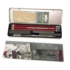 Набір для графіки Cretacolor Graphite Pocket 9шт. метал. корб 160291