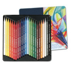 Олівці акварельні Cretacolor набір 24кол в метал кор MONOLITH 25024