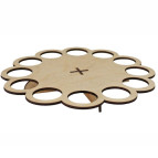 Заготовка для декорування Rosa Talent (фанера) підставка під куліч та яйця 25х25см 2806044