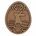 Заготовка для декорування Rosa Talent (ДВП) Яйце-2 6*8см 2806049