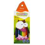 Олівці кольорові 12кол. Marco Smoothies тригранні 2150ST-12SB