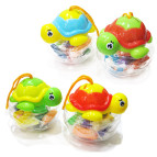 Маса для ліплення PlayDough 10кол. у відерці, з формочками 2067/956/3391 Черепашка