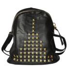 Рюкзак (ранець) м'який Мультяшки 7279/583 шкірзам 38*28*13см чорний