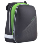 Ранець каркасний 1 Вересня Yes 554613 Black H-12 38*29*15см