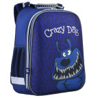 Ранець каркасний 1 Вересня Yes 554621 Crazy dog H-12-2 38*29*15см