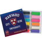 Пластилін 12кол. 1 Вересня 240гр 540444 Harvard