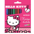 Крейда воскова Kite 8кол. Hello Kitty HK17-076