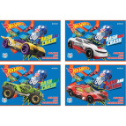 Альбом д/малюв. А4 24арк KITE мод.242 Hot Wheels HW18-242