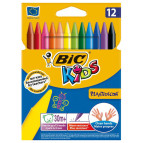 Крейда воскова 12кол. BIC Plastidecor 920299/945764