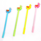 Кулькова ручка з насадкою Лама ЛИДЕР асорті, пише синім №763